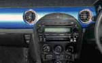 Replacement Dash Panel in Winning Blue